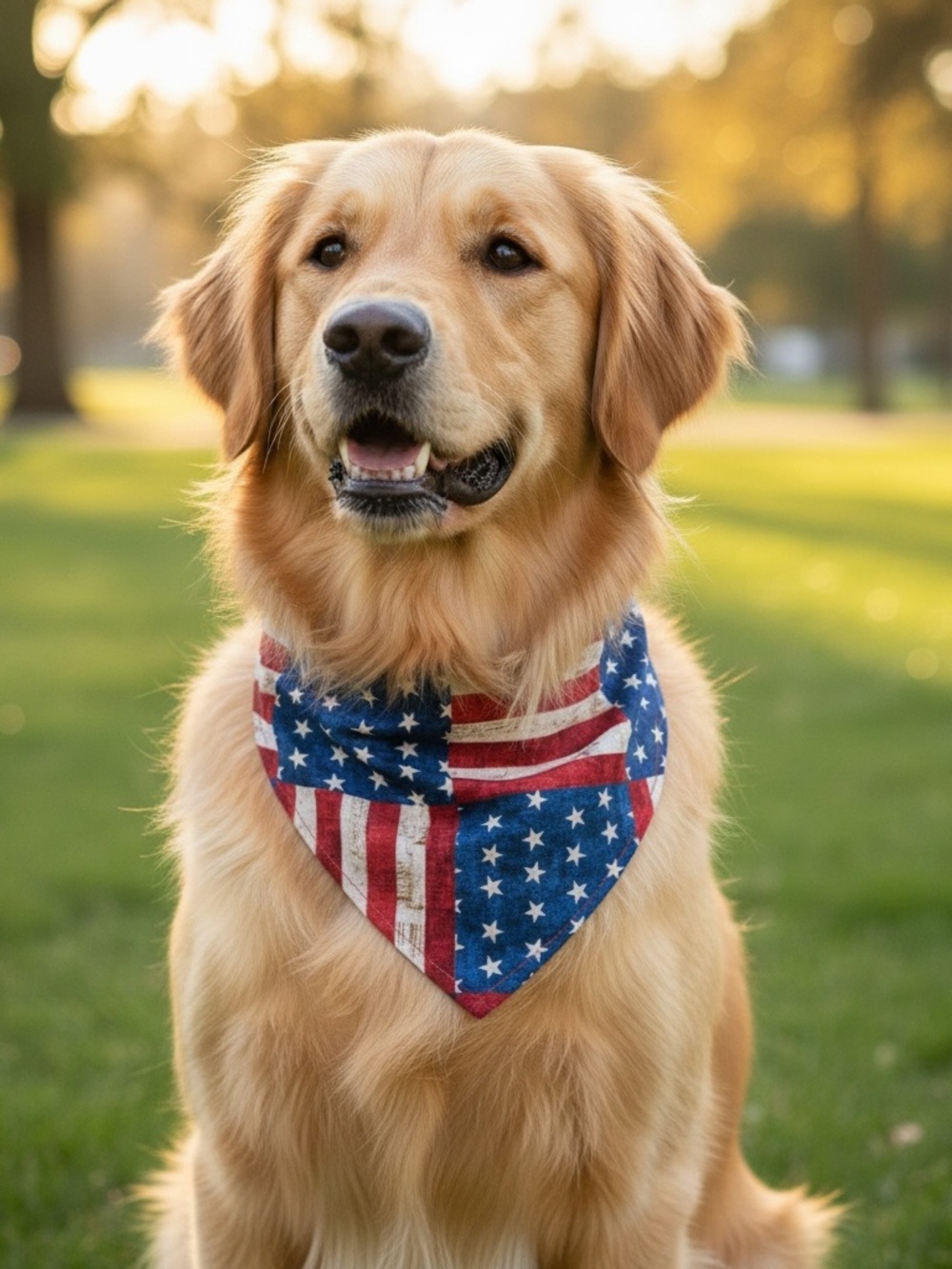 Handmade Reversible Tie-On Dog Bandana